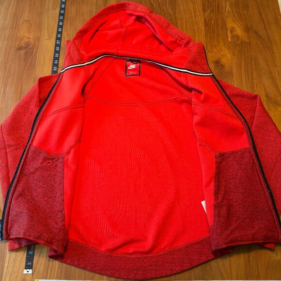 Nike Women's Running Jacket with Hood‎ Red Heather Size S - Picture 10 of 10